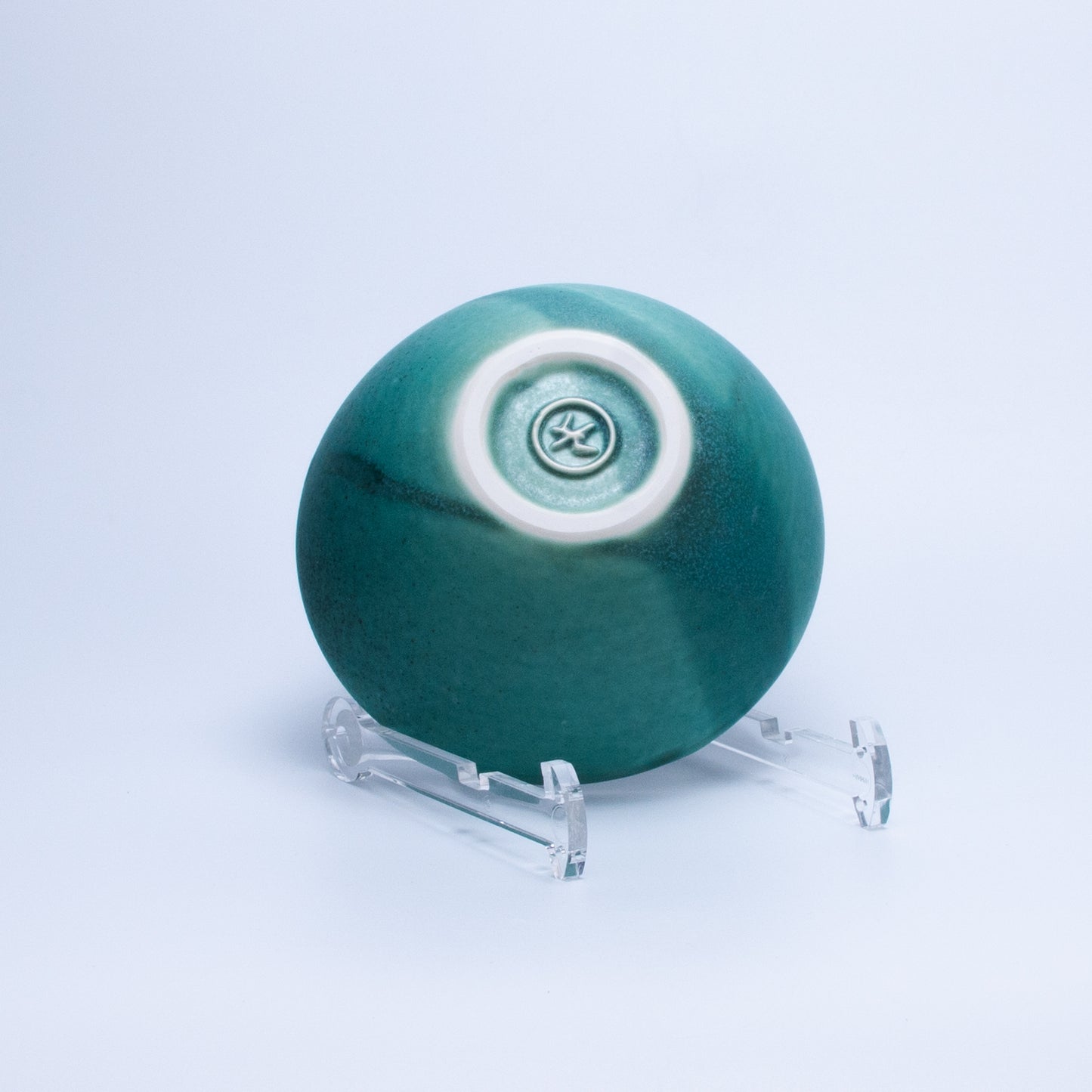 Handmade Porcelain Plates and Bowls | MK Studio | Turquoise spot