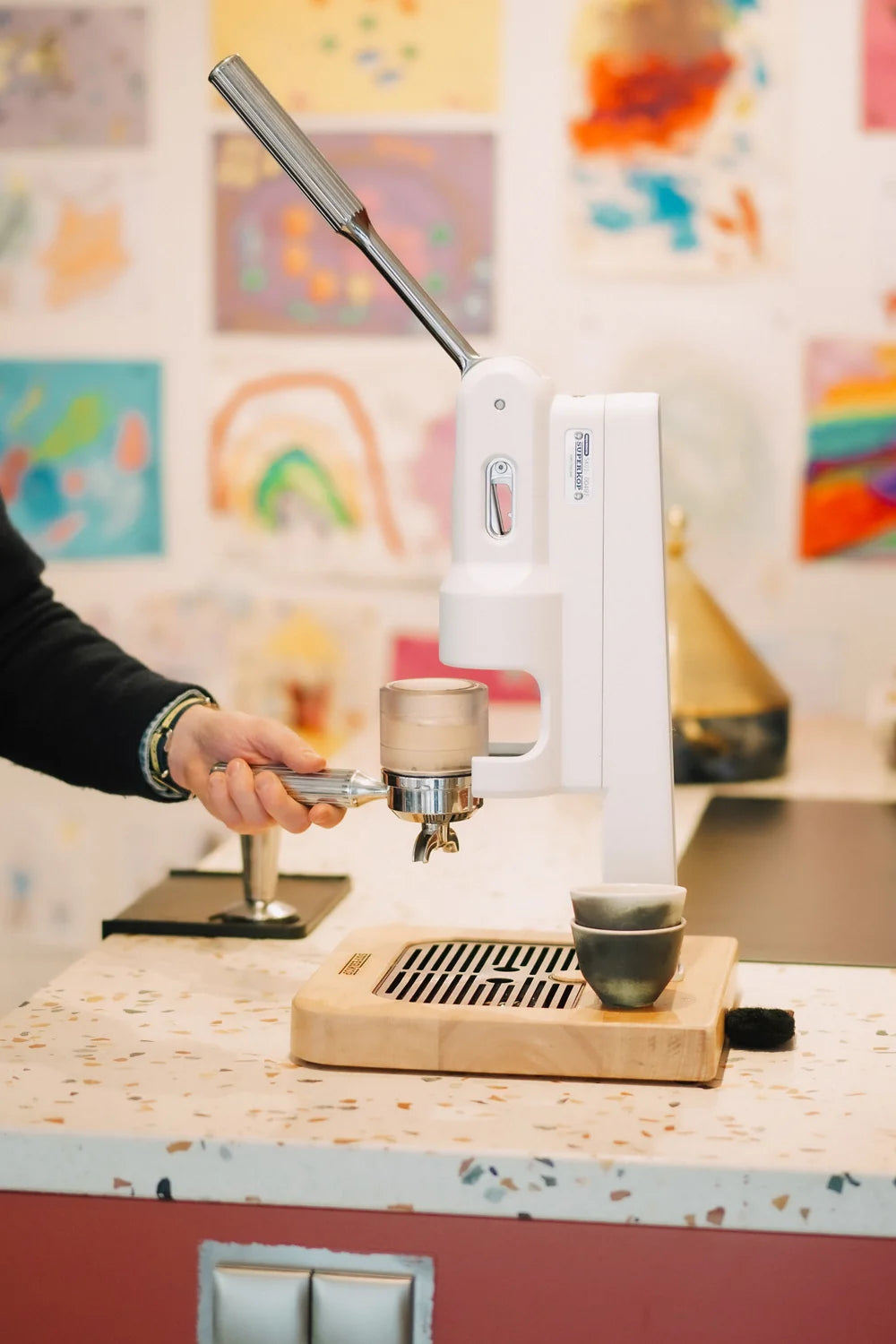 The Superkop - manual espresso machine
