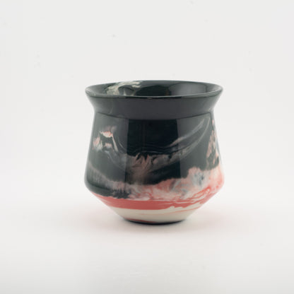 RIDGE - Handmade Porcelain Tasting Cup - WATERMELON