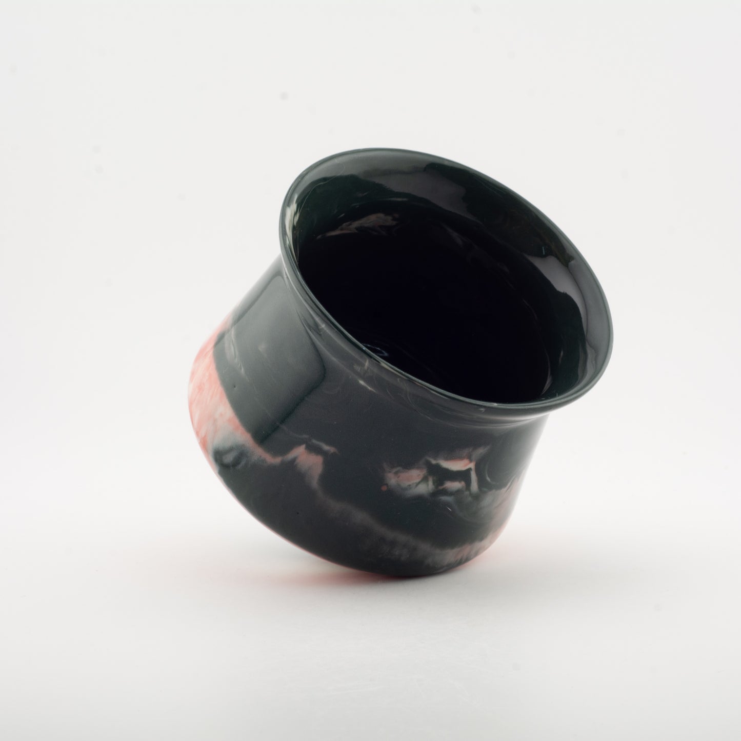 RIDGE - Handmade Porcelain Tasting Cup - WATERMELON