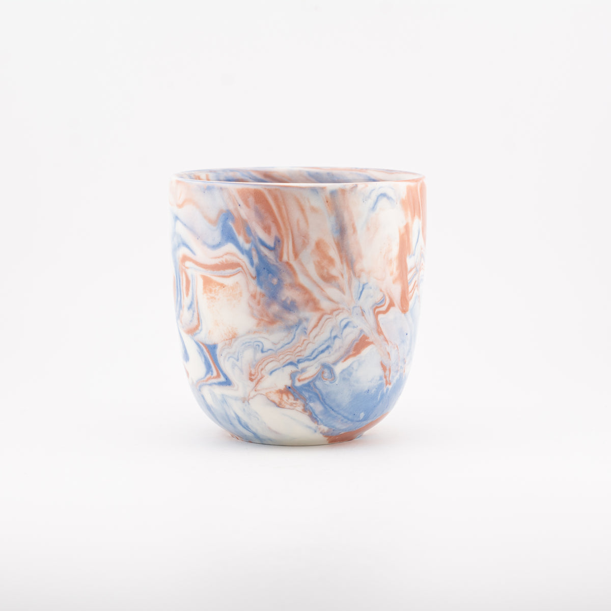 8158 Unique mix wave cup size E - Glossy glaze outside