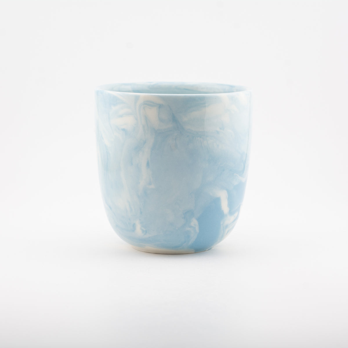 8165 Unique mix wave cup size E - Glossy glaze outside