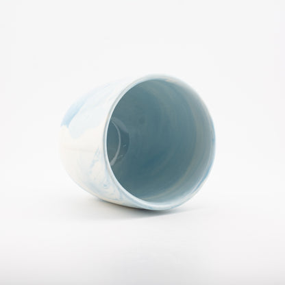 8165 Unique mix wave cup size E - Glossy glaze outside