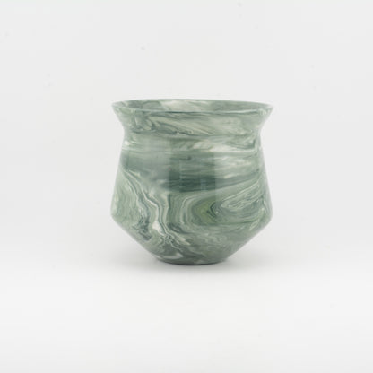 8124  RIDGE - Handmade Porcelain Tasting Cup