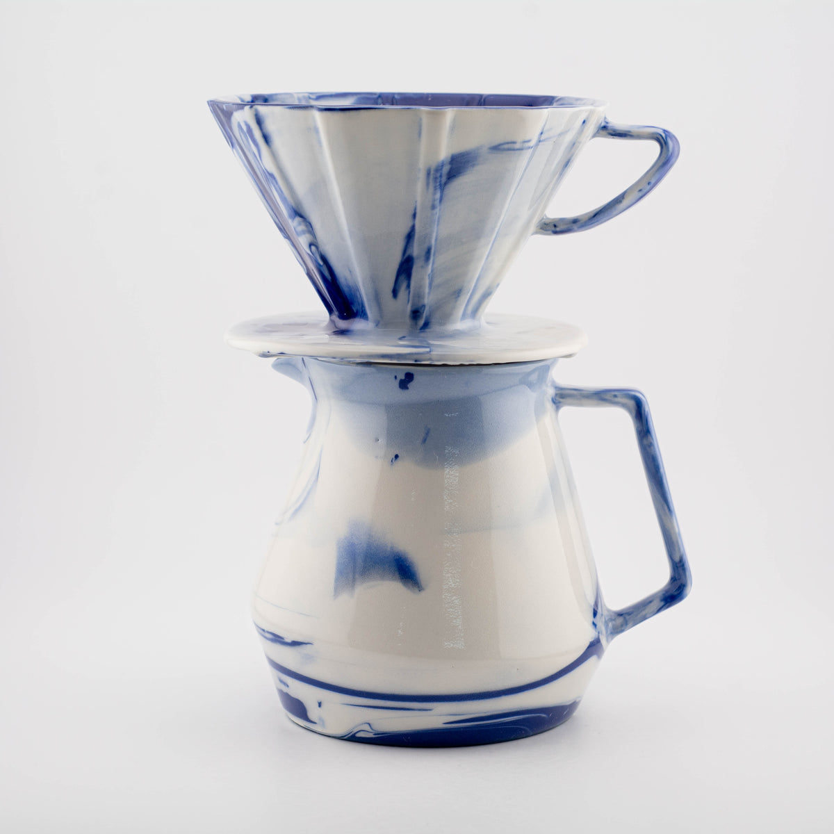 49020 Outlet - MK Coffee Server + MK V Dripper Cone 02 – Large - glossy