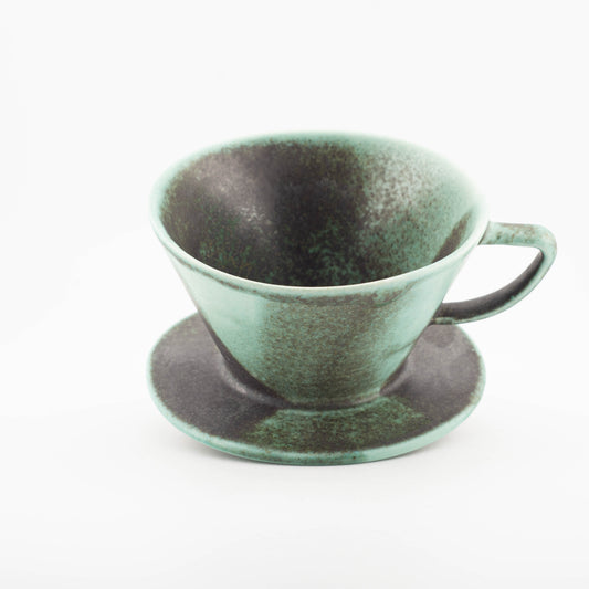49053 Outlet - MK Dripper Flat - Turquoise spot