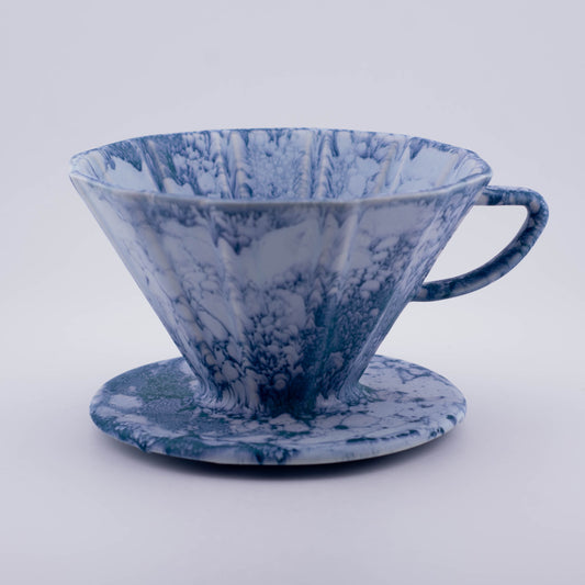 6949 MK V  - Conical Dripper - Double bubble blue