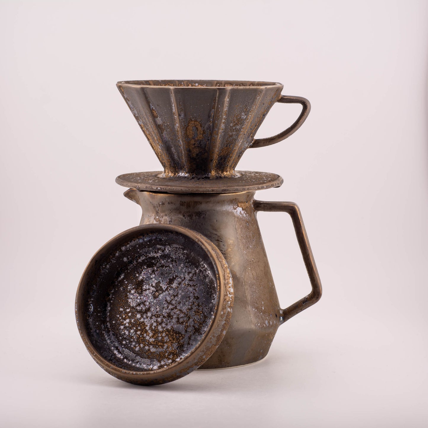 7224 MK V Pro Dripper / Server /Plate T - Set Meteorite