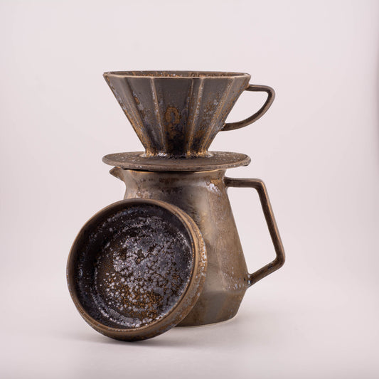 7224 MK V Pro Dripper / Server /Plate T - Set Meteorite