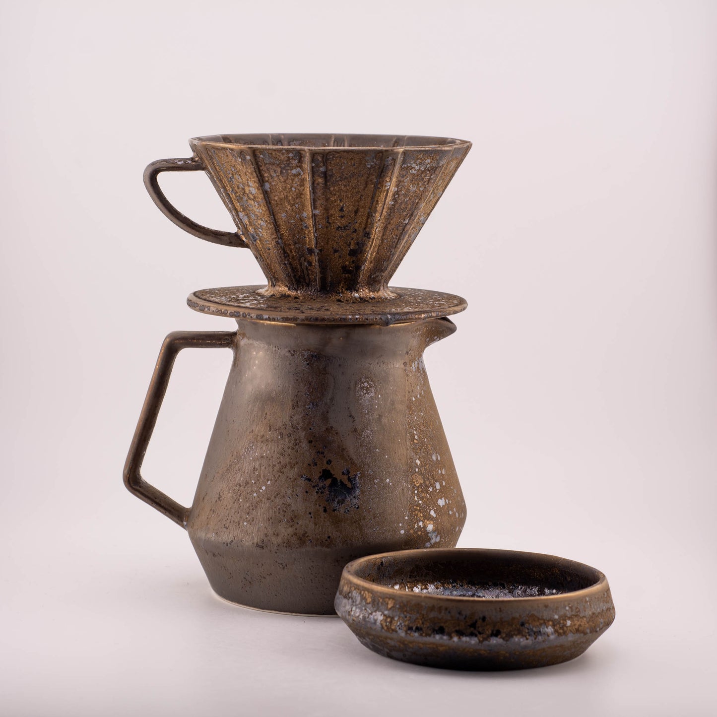 7224 MK V Pro Dripper / Server /Plate T - Set Meteorite