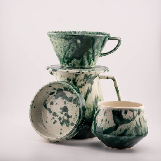 7226 MK Dripper V2 Complete Brewing Set Green splash