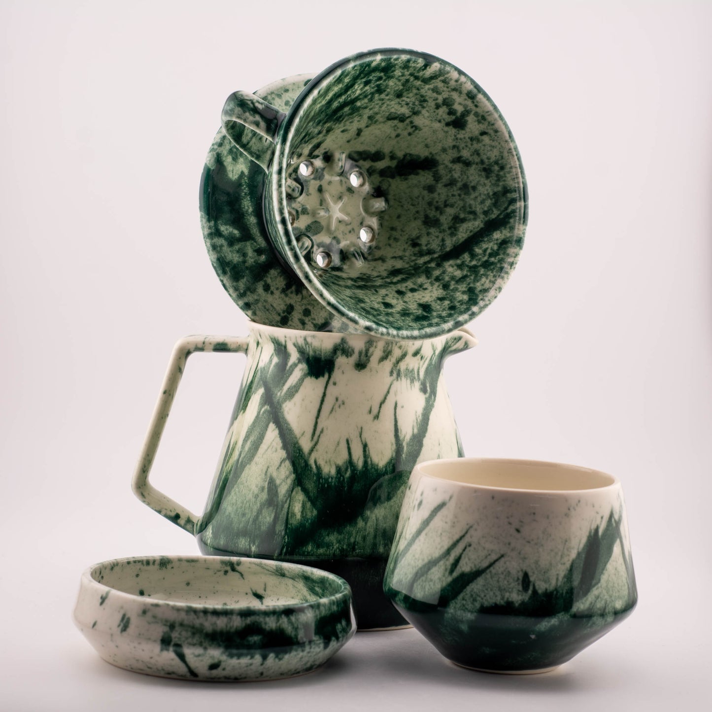 7226 MK Dripper V2 Complete Brewing Set Green splash