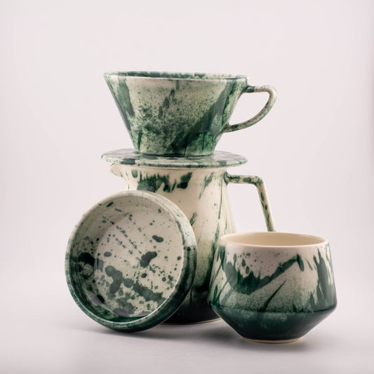 7227 MK Dripper V2 Complete Brewing Set Green splash