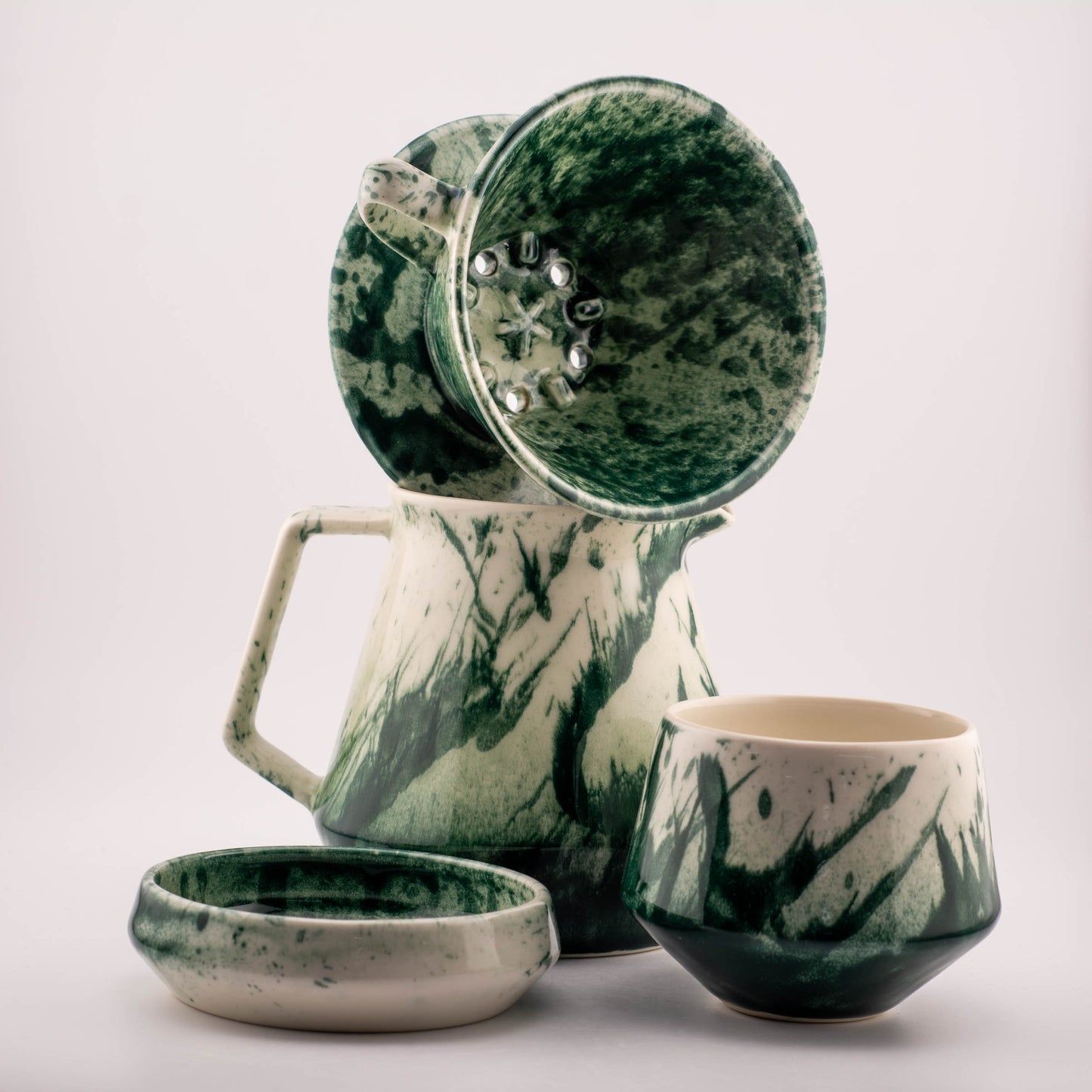 7227 MK Dripper V2 Complete Brewing Set Green splash