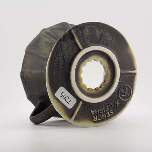 7205 MK V PRO - Conical Dripper rusty turqoise