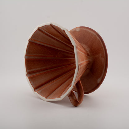 MK V Dripper - Cone - Brown Brick