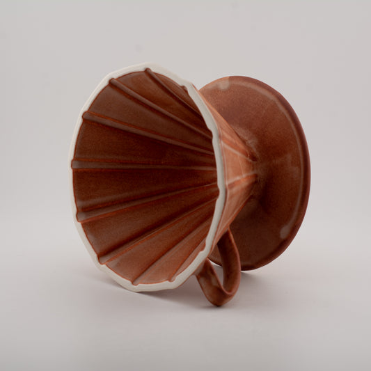 MK V Dripper - Cone - Brown Brick