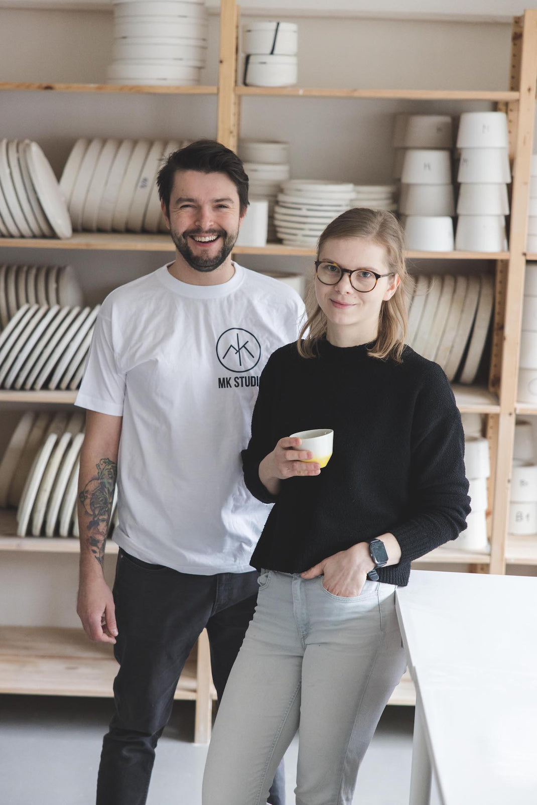 MK STUDIO | Handmade Porcelain Cups & Plates | Denmark