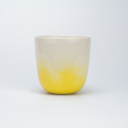 Handmade Porcelain Coffee Cup | MK Studio | Sunshine