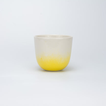 Handmade Porcelain Coffee Cup | MK Studio | Sunshine