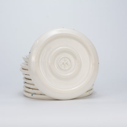 Håndlavede tallerkener og skåle i porcelæn | MK Studio | Farveplet