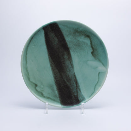 Håndlavede tallerkener og skåle i porcelæn | MK Studio | Turkis plet