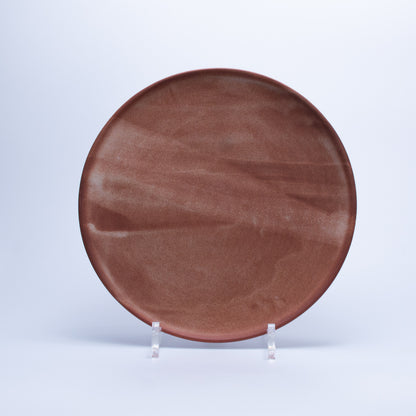 Håndlavede tallerkener og skåle i porcelæn | MK Studio | Brun mursten