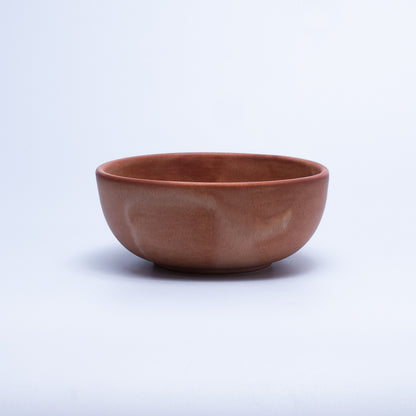 Håndlavede tallerkener og skåle i porcelæn | MK Studio | Brun mursten