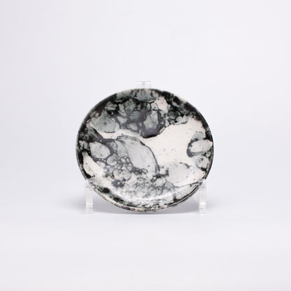 Håndlavede tallerkener og skåle i porcelæn | MK Studio | Boble sort