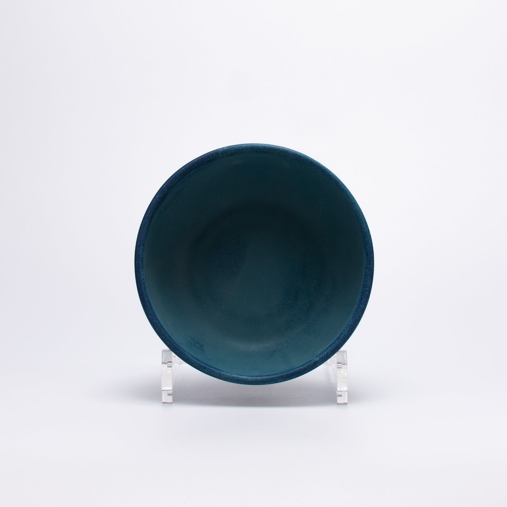 Space blue plates and bowls