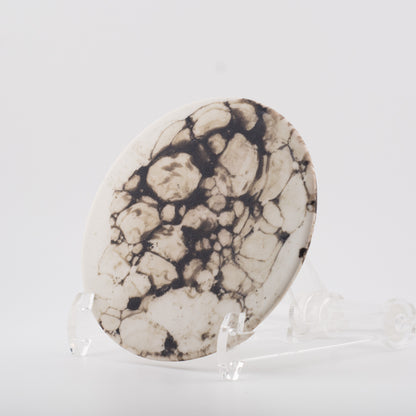 Håndlavede tallerkener og skåle i porcelæn | MK Studio | Boble brun