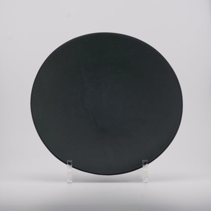 Handmade Porcelain Plates and Bowls | MK Studio | Midnight black