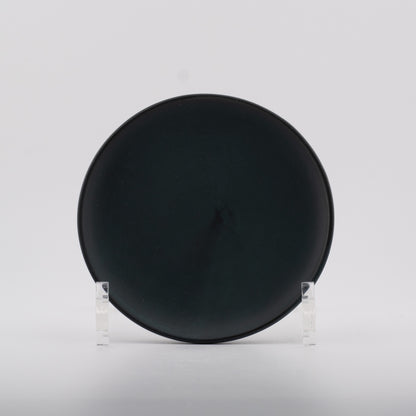 Handmade Porcelain Plates and Bowls | MK Studio | Midnight black