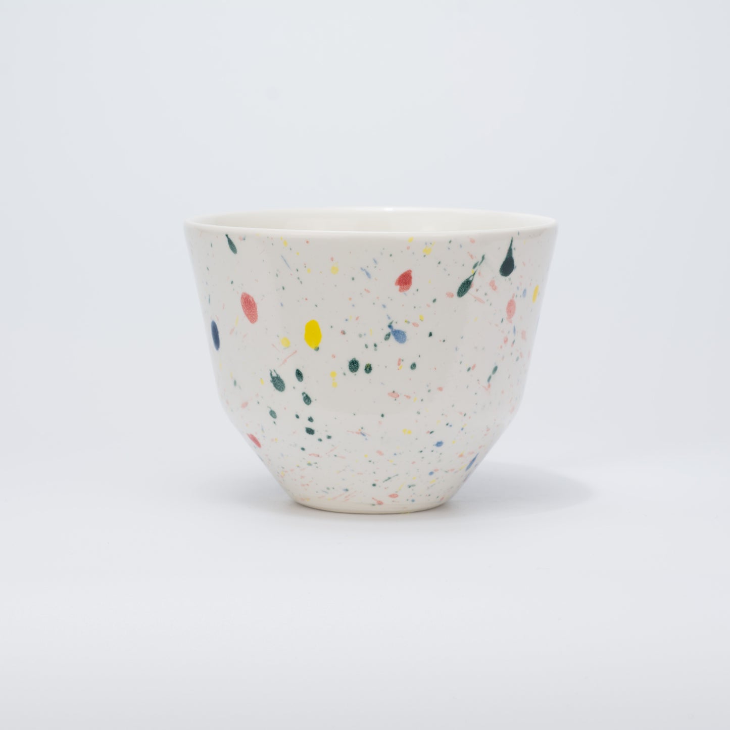 Handmade Porcelain Coffee Cup | MK Studio | Color spot