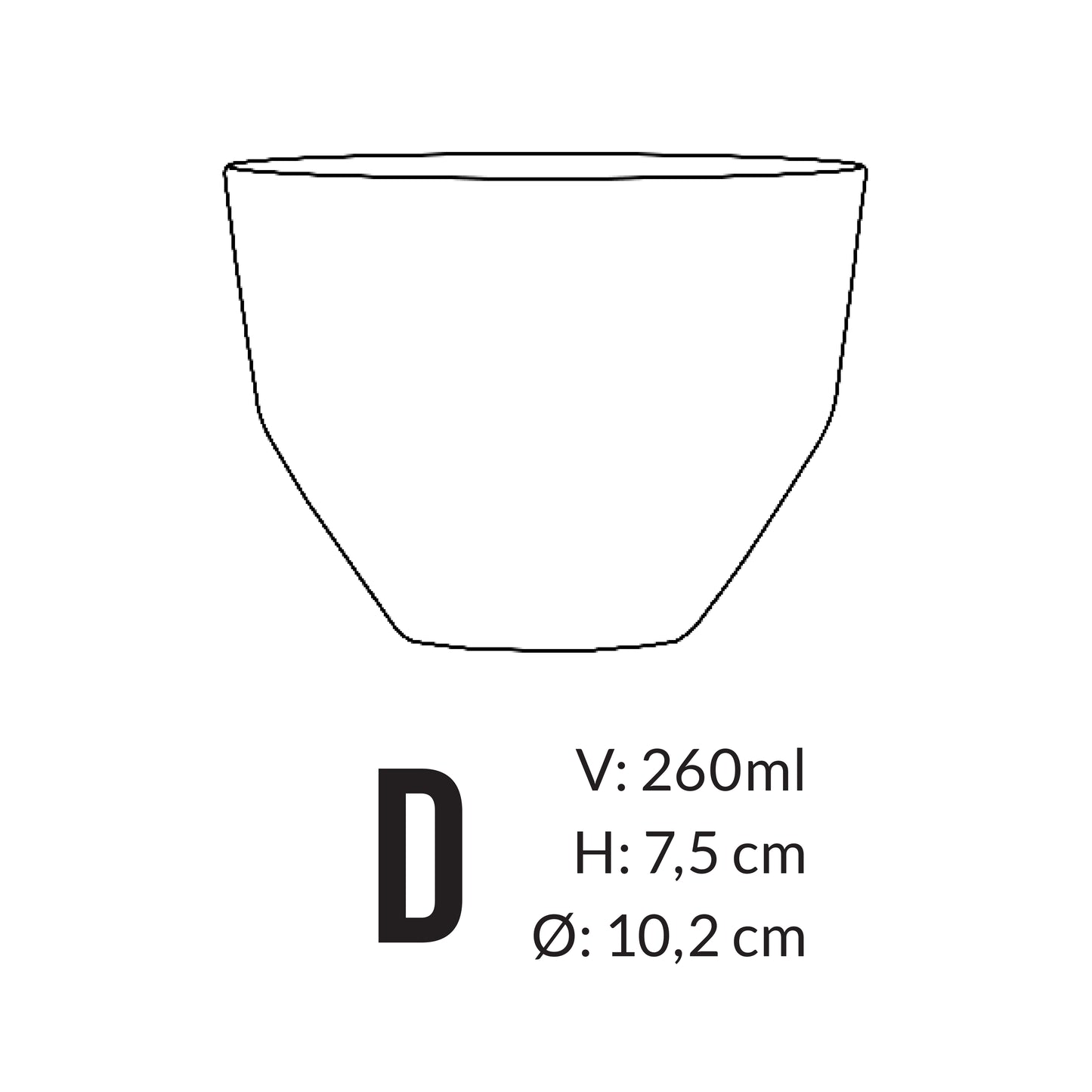 Handmade Porcelain Coffee Cup | MK Studio | Brown brick
