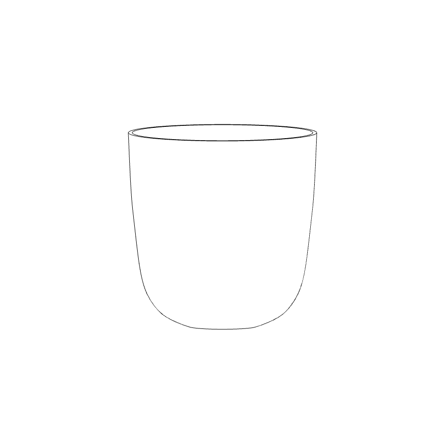 Handmade Porcelain Coffee Cup | MK Studio | Brown on green