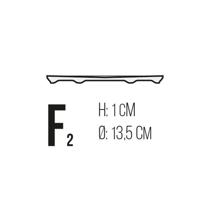 Håndlavede tallerkener og skåle i porcelæn | MK Studio | Mellemrum blå