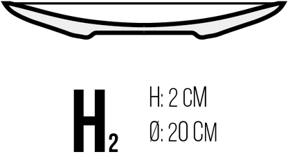 Håndlavede tallerkener og skåle i porcelæn | MK Studio | Solskin