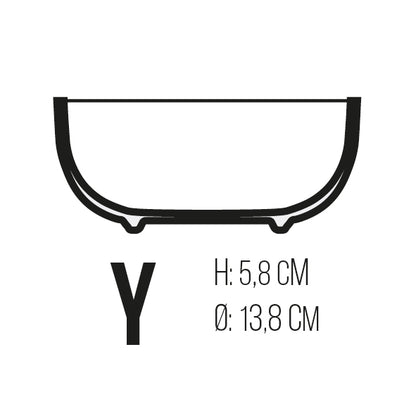 Håndlavede tallerkener og skåle i porcelæn | MK Studio | Sort stænk